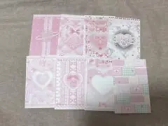 トレカ台紙　8枚セット