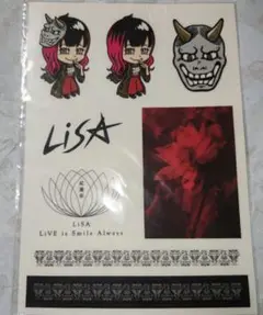 LiSA ステッカーセット LIVE is Smile Always 紅蓮華