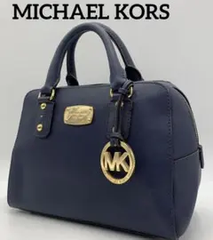 MICHAEL KORS マイケルコース ハンドバッグ ネイビー オシャレ