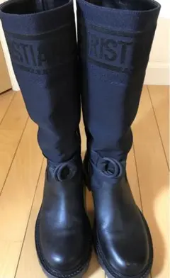 最終価格 ディオール ロゴ ブーツ