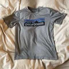 patagonia ラッシュガード キッズM グレー