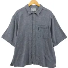 90-00's Columbia/コロンビア オープンカラーシャツ