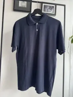 COMME des GARÇONS HOMME ネイビー ポロシャツ