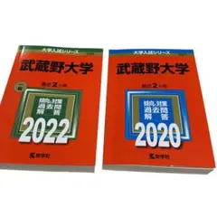 美品 赤本 武蔵野大学 2022.2020 2冊セット