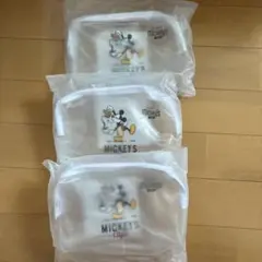 ディズニー×ネスレ バリスタミッキー　クリアポーチ