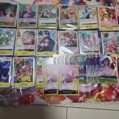 ワンピースカード　受け継がれる意志 黄色 SR デッキ 4コン