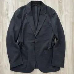 【美品】UNIQLO 24年モデル コンフォート 2Bジャケット グレー M