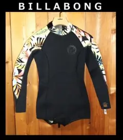 新品 BILLABONG ボタニカルプリント スプリングスーツ 2mm　Ⓗ