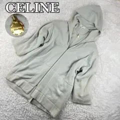 激レア CELINE チュニック アウターセット セーター ロゴゴールド金具