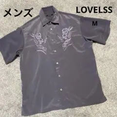 LOVELSS グレー 半袖シャツ M