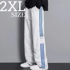 スウェットパンツ❋トレーニング❋スポーティ❋サイドライン❋ワンポイント❋2XL