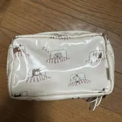 ジェラートピケ　ポーチ