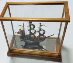 インテリア品 べっ甲 帆船