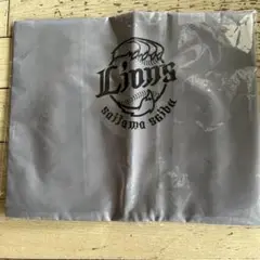 Lions 折りたたみ式エコバックグレー　タオル