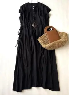 美品♡ジャーナルスタンダード リューム ロングワンピース カフタン ブラック