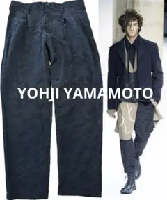 YOHJI YAMAMOTO パンツ カモ柄 カモフラージュ 迷彩 カモフラ