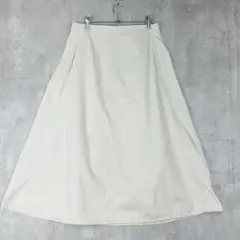 UNIQLO　ユニクロ　白系　ホワイト系　スカート　11号　綿　春夏秋