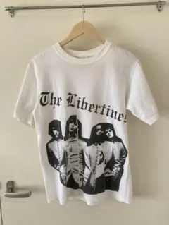 THE LIBERTINES バンドTシャツ Lサイズ アイボリー ザ・リバティーンズ The Libertines 音楽Tシャツ ロックTシャツ