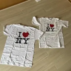 I ❤️ NY Tシャツ 2枚セット