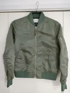 美品✦UNITEDARROWSユナイテッドアローズMA1ジャケットFREEカーキ