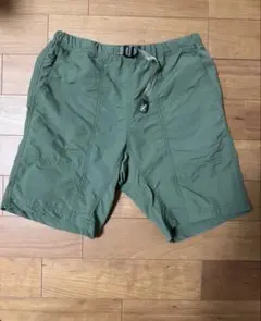 美品：GRAMICCI ショートパンツ　M オリーブ
