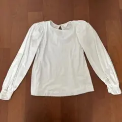 ZARA ホワイト 長袖シャツ 9号