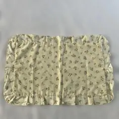 レトロ枕カバー　小花柄