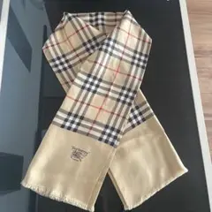 バーバリー BURBERRY シルク　大判　ストール　ノバチェック　ショール