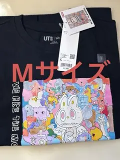 ユニクロラブブ ポップマート Tシャツ POP MARTUT ブラック M