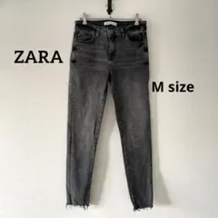 【美品】ZARA スリムストレッチデニム ブラック