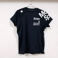 デサント　アスレチック　MoveSport ブラック Tシャツ　Lサイズ