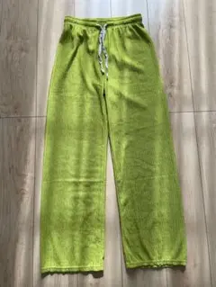 ワイドパンツ ピスタチオグリーン