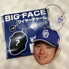 50 清水　中日ドラゴンズ BIG FACE ワイヤーチャーム