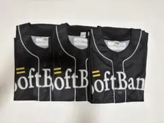 SoftBank20th配布ユニフォームLサイズ3枚セット