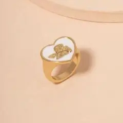 天使 リング ハート おしゃれ