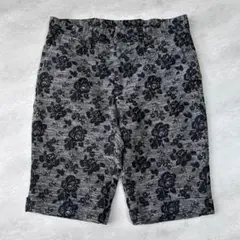 即決価格 エポカウォモ 高級ハーフパンツ 白 50/LL 33,000円