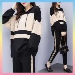 セットアップ レディース 上下セット ジャージ パーカー スウェット