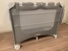 KATOJI 折りたたみ式ベッド グレー