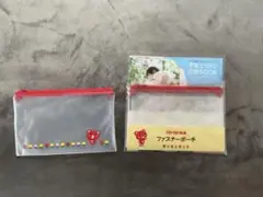 【新品未使用品】ファスナーポーチ クマデザイン 透明