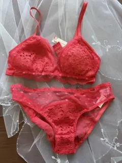 Lilipiache new york レース ブラジャーショーツセット
