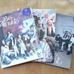 IVE Be Alright CD 開封済み 初回生産限定盤 IVE 3種セット