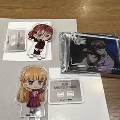 ガンダムW アニカフェ　アクスタ　リリーナ&アン、ヒイロ&リリーナ　コロッタ