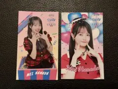 花田藍衣　AKB48 匿名配送　ステッカー２枚セット　ツアー愛知
