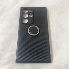 ⭐️Galaxy S24 Ultra ケース リング付き 耐衝撃 ブラック