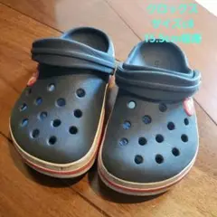 crocs サンダル ネイビー　c8
