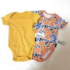 ベビー肌着セット 花柄 ストライプ