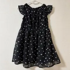 anyFAM 半袖ワンピース　ネコ　100cm