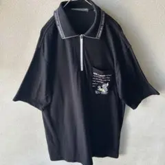 トムとジェリー　ポロシャツ　アメコミ　レトロ　GREEN CLUBS 半袖