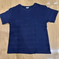 アバハウス(ABHOUSE)　無地半袖ニットTシャツ(メンズ)　サイズ46