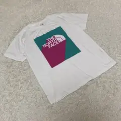 THE NORTH FACE ノースフェイス　半袖Tシャツ　ロゴ入り　白　 L
